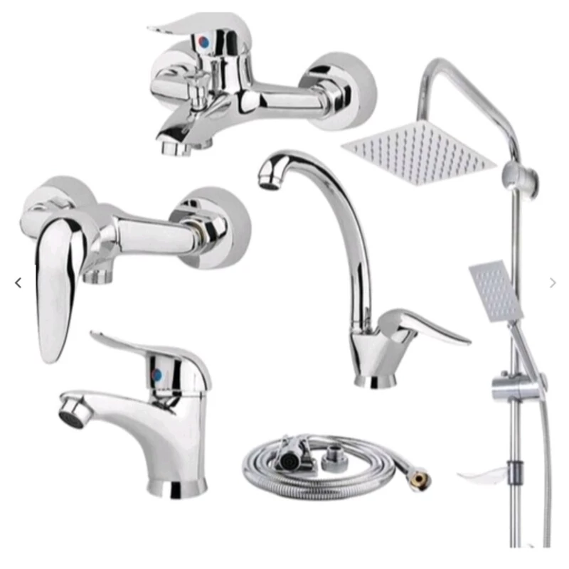 شیرآلات اهرمی دسته اردکی کاتریج 40 ست 6 تایی(پس کرایه)