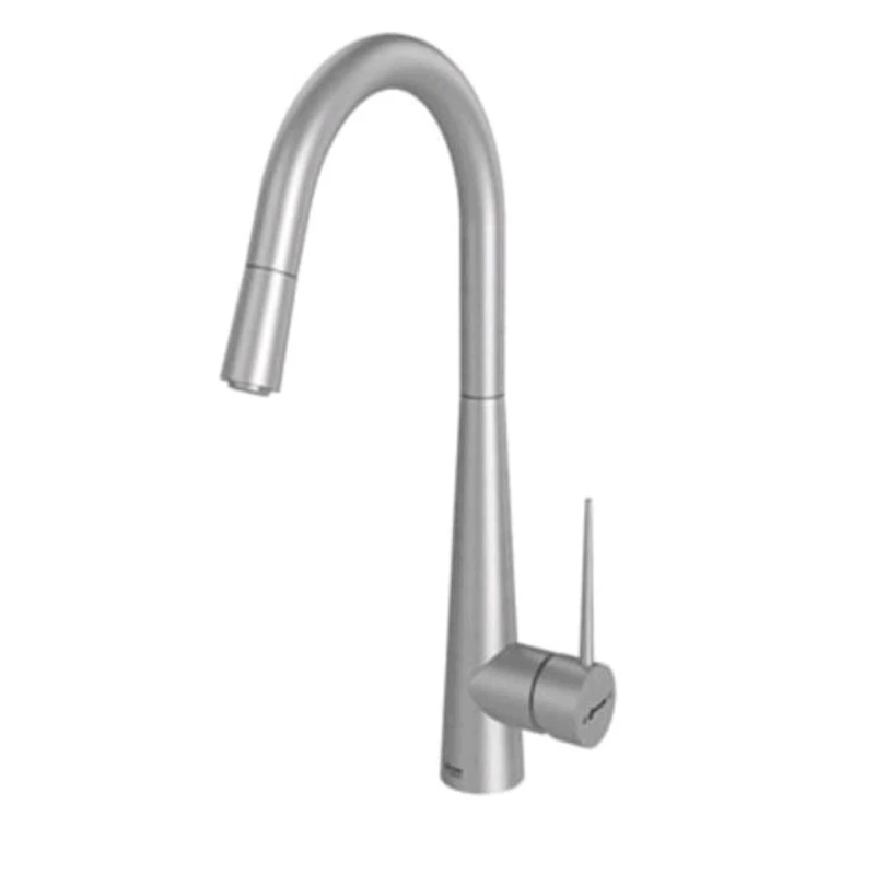 شیر ظرفشویی شاوری نیزه ای استیل مات ایران گروه(پس کرایه)