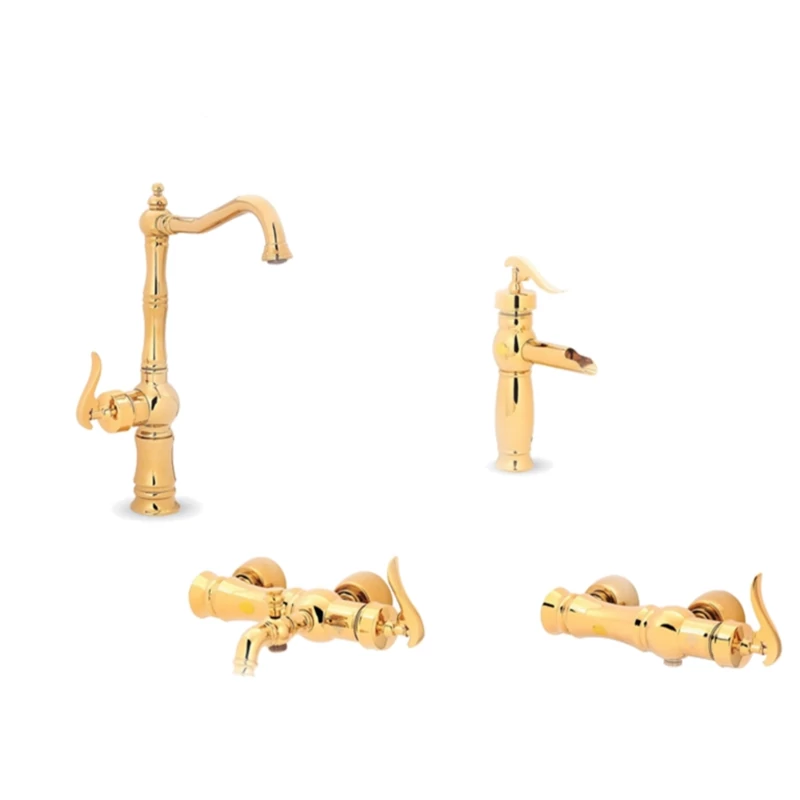 شیرآلات ایران گروه مدل بیزانس طلایی ست کامل(پس کرایه)