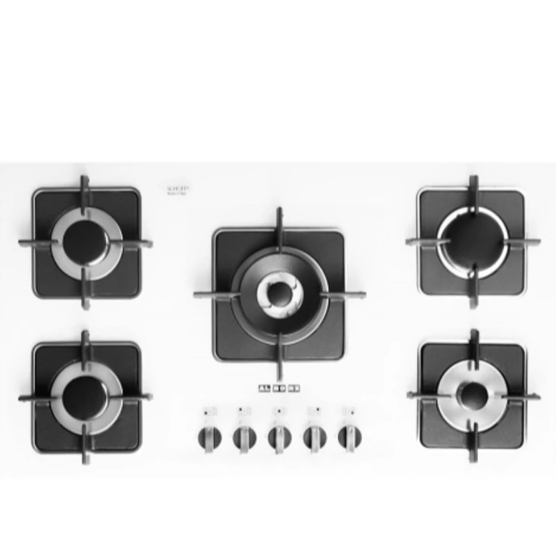 اجاق گاز پنج شعله مدل G5910W سفید استیل البرز (پس کرایه)